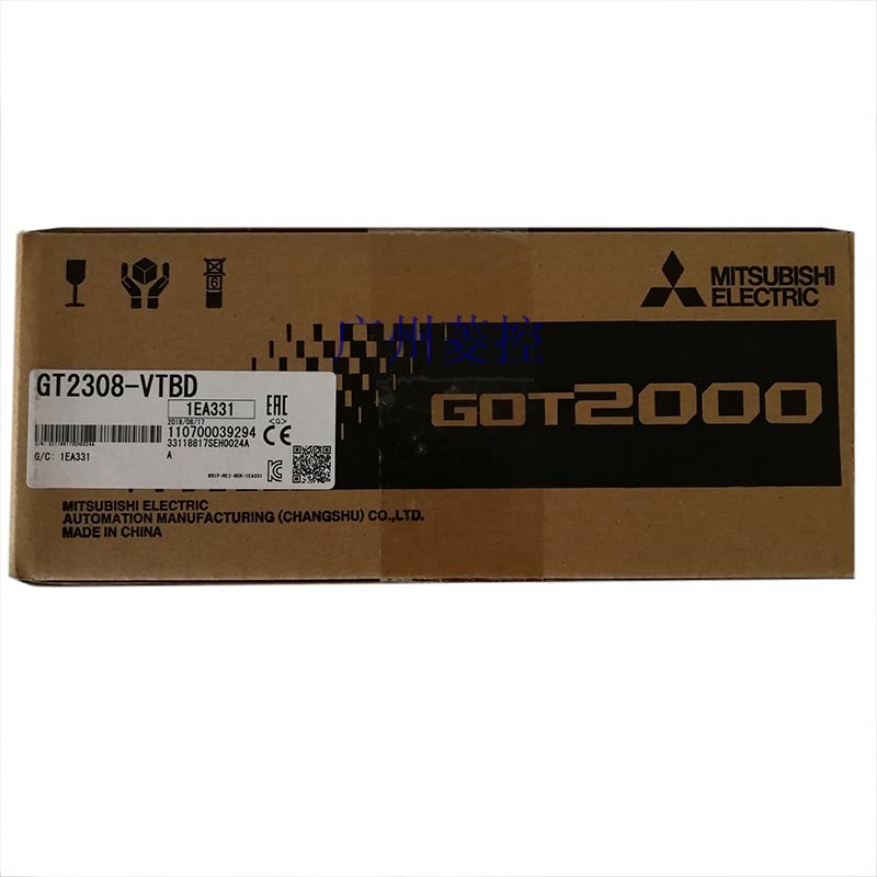 三菱GT2308-VTBD 8.4英寸触摸屏大适用电机容量：1.0kw
