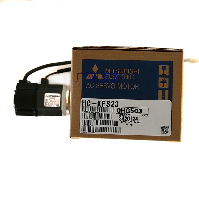 采用执行电机拖动固有负载的测试平台
三菱HC-KFS23低惯量小功率电机