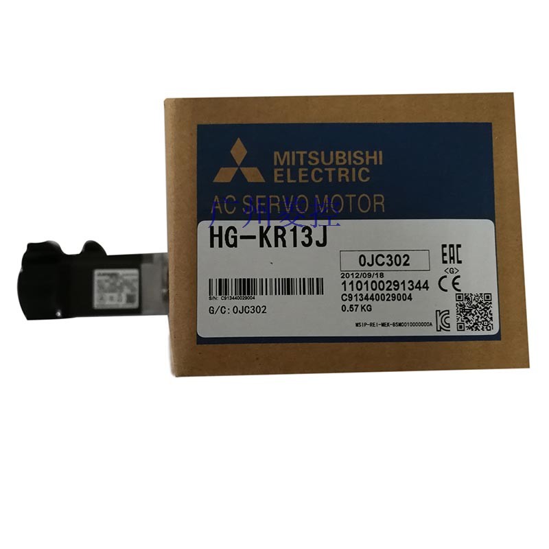 三菱低惯性小容量伺服电机HG-KR13J