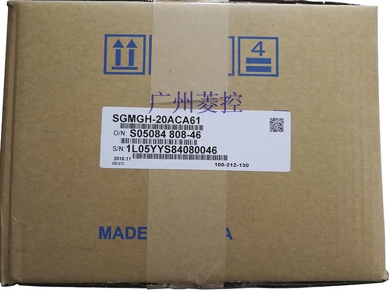 安川SGMGH-20ACA61伺服电机