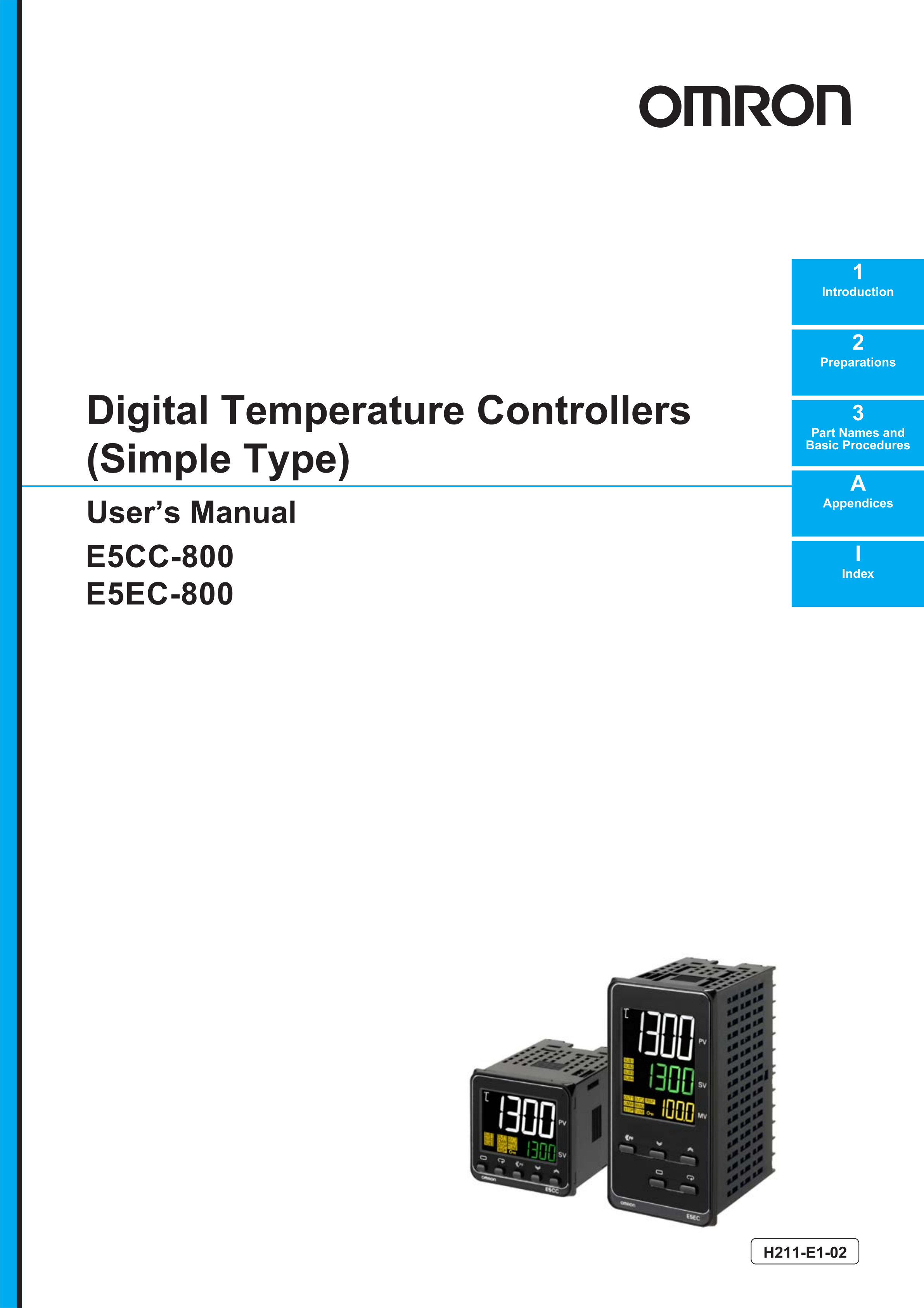 温控表E5CC-800用户手册欧姆龙E5CC-800手册_广州菱控