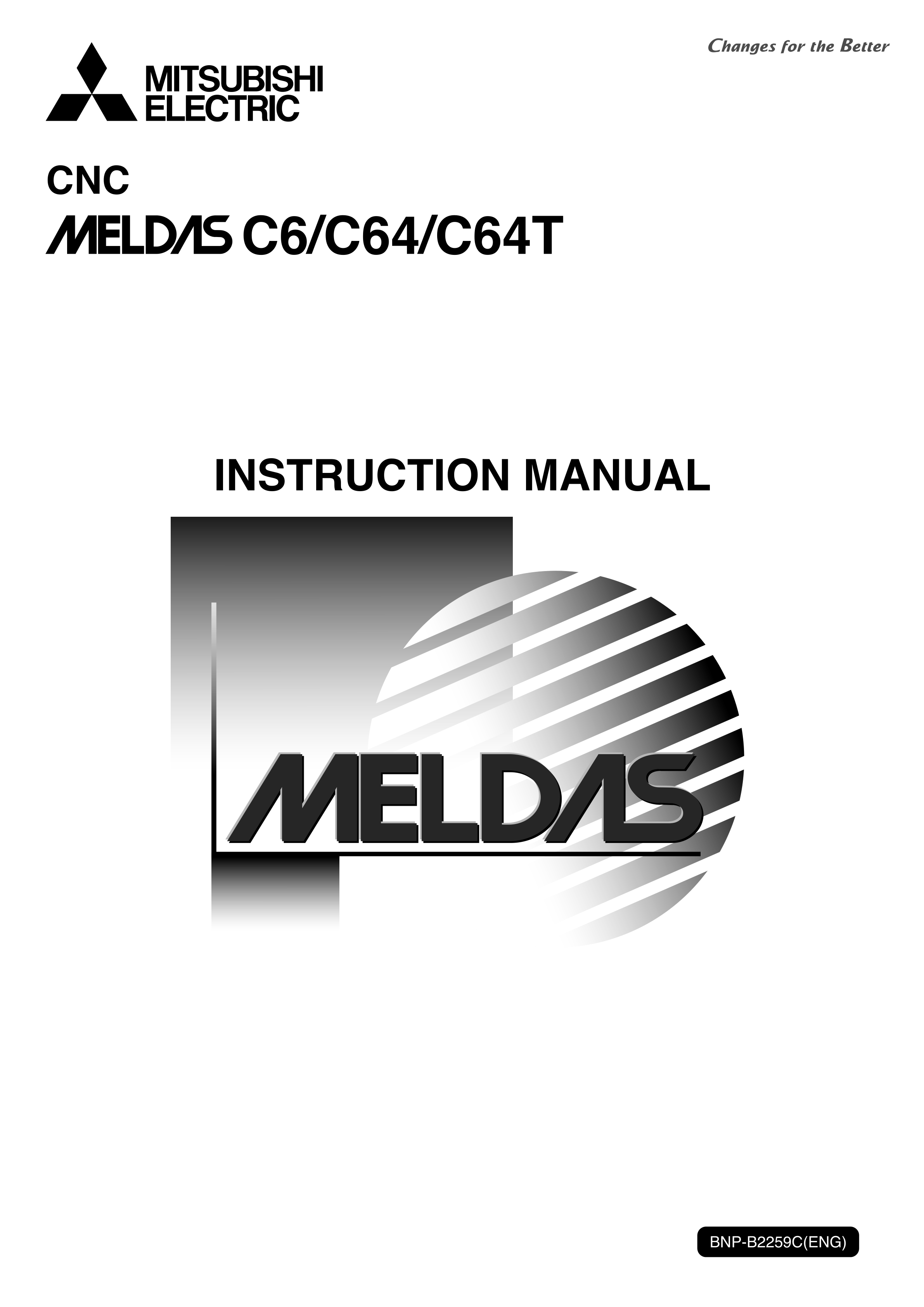 三菱MELDAS C6/C64/C64T手册MELDAS C6/C64/C64T使用说明书