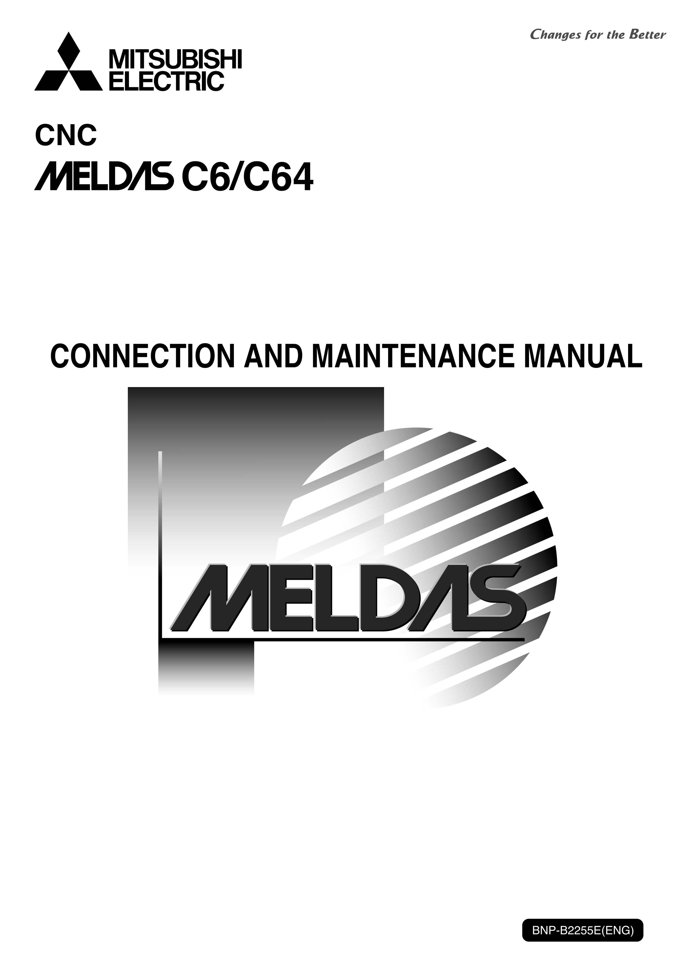 MELDAS C6/C64手册三菱三菱CNC控制器MELDAS C6/C64连接和维护手册