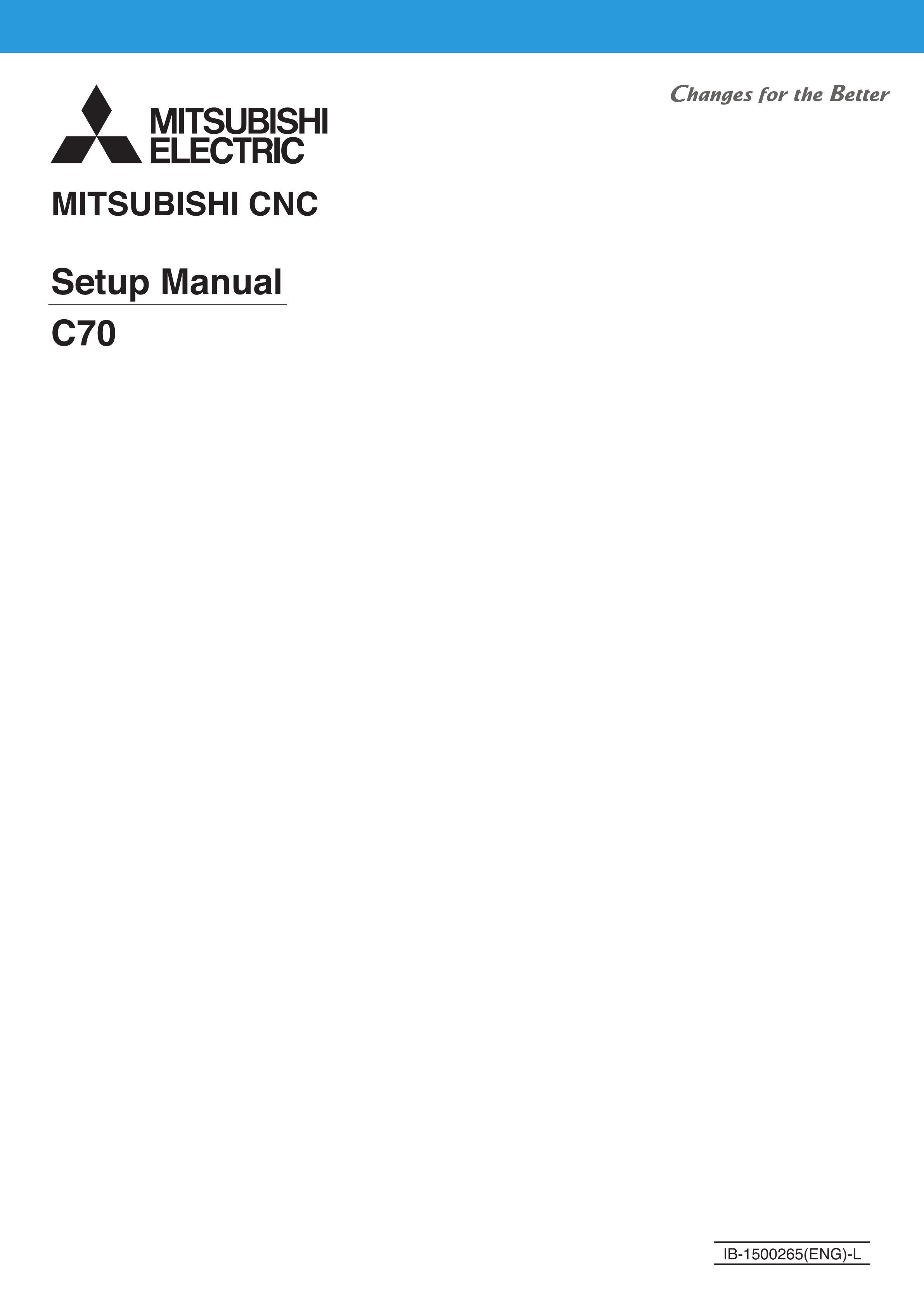 三菱C70手册C70设定说明书