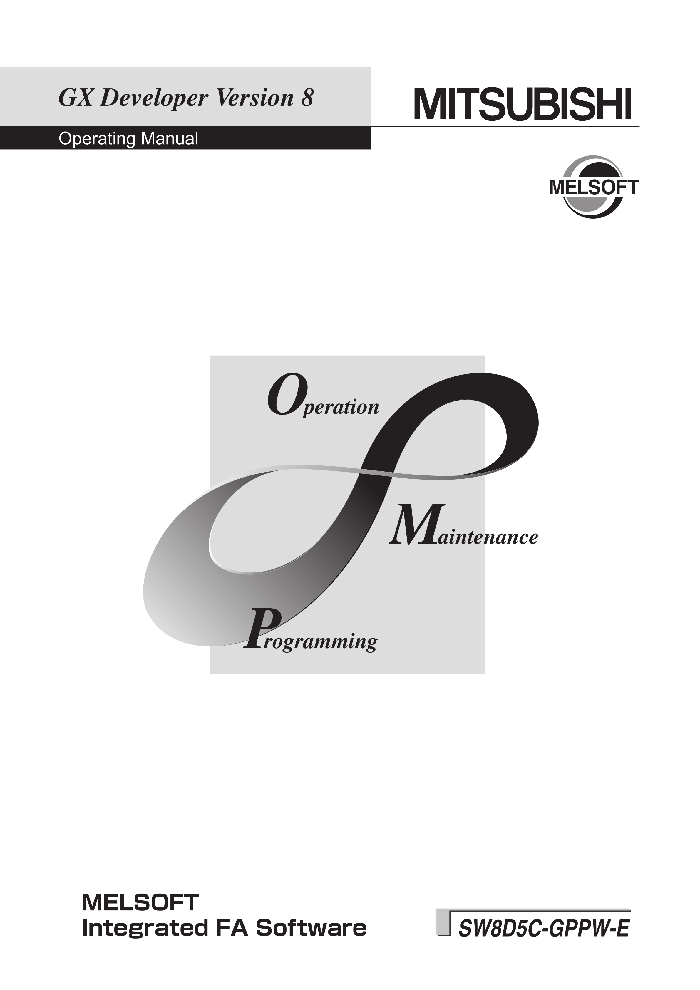 三菱GX-Developer-Version8手册GX-Developer-Version8操作手册