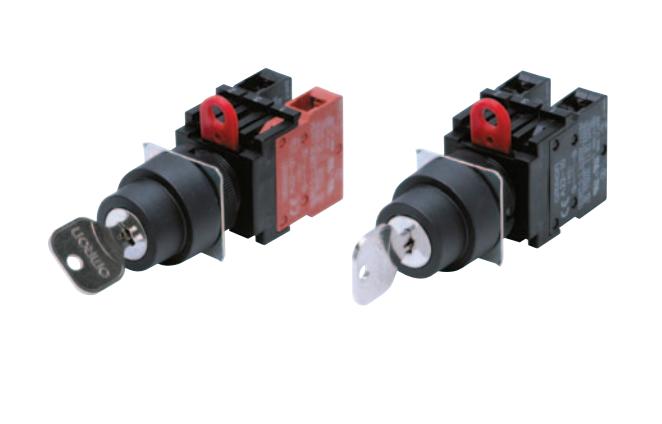 位数：3位
圆型φ22/φ25钥匙型选择开关A22K-3MC-20