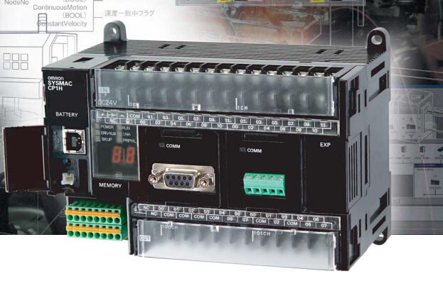 高功能PLC CP1H-XA40DT1-D与PC一体化使硬盘驱动单元化
