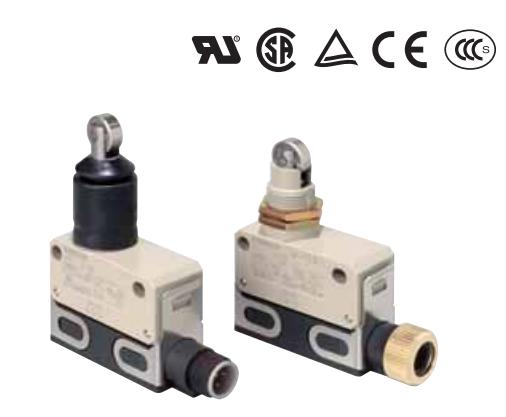 欧姆龙小型密闭限位开关D4E-2H20N