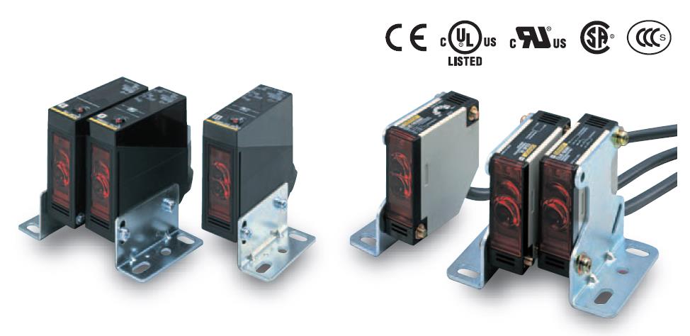 AC/DC电源自由型光电传感器设计顺序：B型
E3JK-R2R3 2M