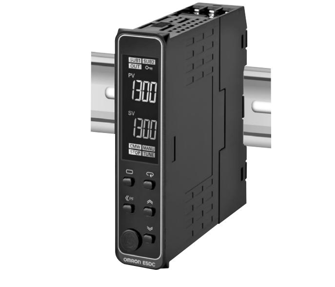 22.5mm宽DIN导轨安装型温控器接点接触构造：单接点
欧姆龙E5DC-RX2DSM-017