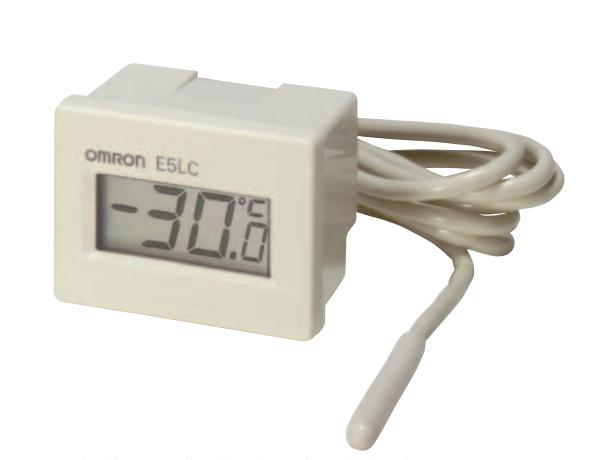 欧姆龙温控表E5LC-514简单“一触”安装的轴流风扇
