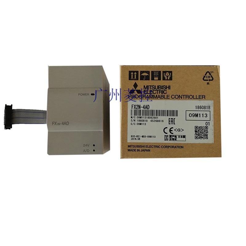 三菱FX2N-4AD电压输入范围：DC0~10V
