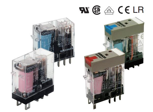 继电器G2R-2-S AC240直流负载用时使用MOSFET作为输出元件因此可实现100µA～ 3A的负载开关
