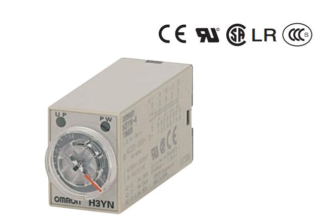 固态定时器H3YN-21 AC100-120输出适用负载：交流负载用
