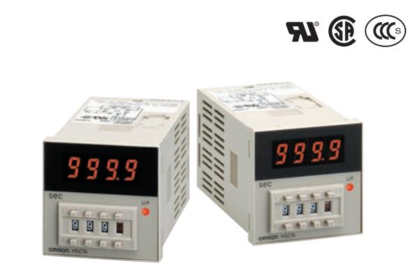 控制输出1：继电器输出
时间继电器H5CN-XAN AC100-240