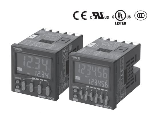 数字定时器安装方式：直接安装PCB或安装IC插座（28脚插座）
欧姆龙H5CX-A11S-N