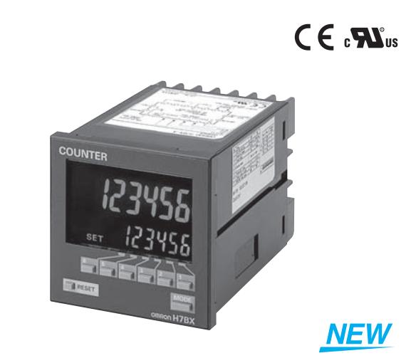 畅销的多用途48×48mm温控器现在更为出众
H7BR-BV AC24 DC12-24时间继电器