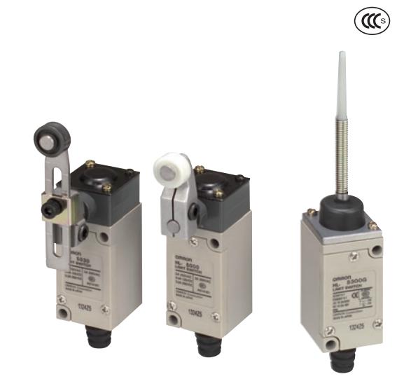 一般用限位开关HL-5系列获得CCC （中国标准）认证