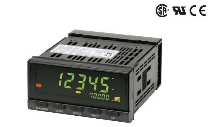 欧姆龙K3HB-CNB-A-DRT1 100-240VAC面板表高速、测量、判别动作判定显示色
