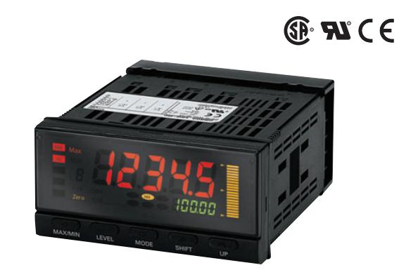 K3HB-VLC-CPBC11 AC100-240支持测重传感器输入对压力、负载、转矩及重量等进行测量
欧姆龙负载传感器、mV仪表