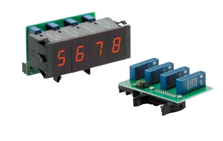 可连接电源类似干电池可增大容量
数字显示单元（字符高度25mm）M7E-02DGN2