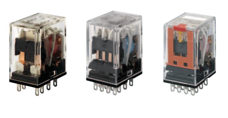 欧姆龙MY3-02 DC24继电器可选择间歇或持续声音构造：插座端子

