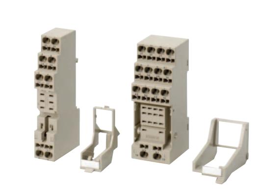 无螺钉插座一个端子可独立插入2根电线
欧姆龙PYF_S系列/P2RF_S系列