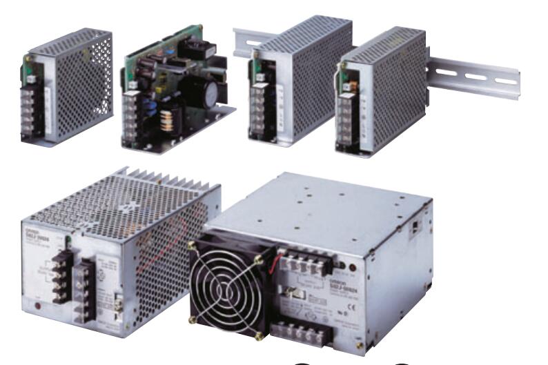 开关电源产品系列包含4个型号可容纳各种I/O类型和I/O点数
欧姆龙S82J-01012A
