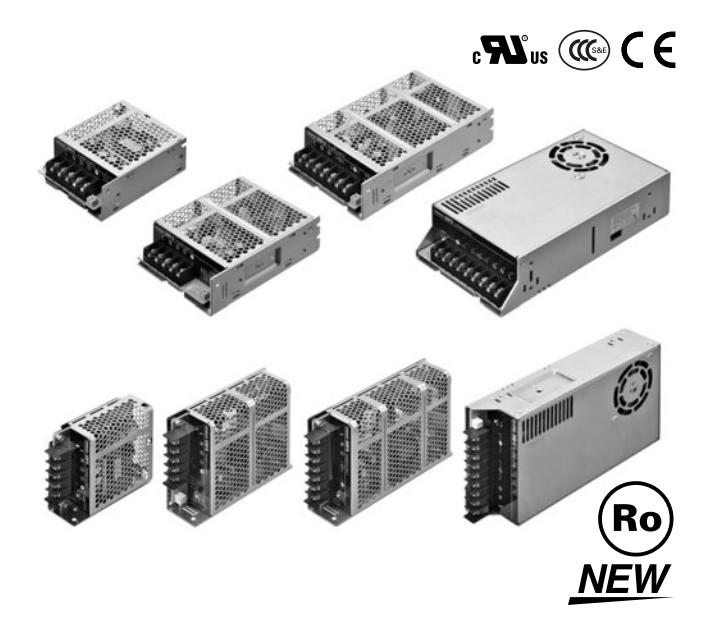 检测能力强、相机种类丰富、通信接口多样
开关电源S8FS-C20024