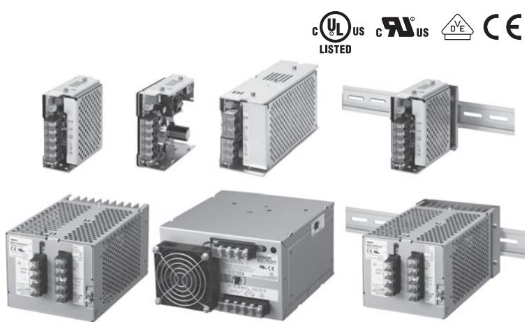 开关电源S8JX-G10012D以大的传送速度100Mbps和可设定的通信周期125s～4ms实现了多62站的高速控制
