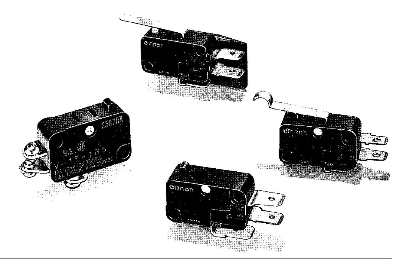 欧姆龙开关V-102-1A4-T