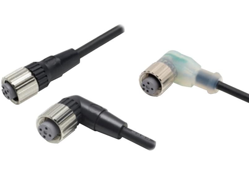 欧姆龙XS2F-M12PUR4S2M M12 经济型产品 电缆类型